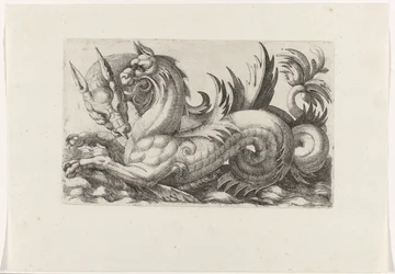Dos monstruos marinos