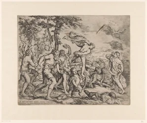 Baco se encuentra con Ariadna en Naxos