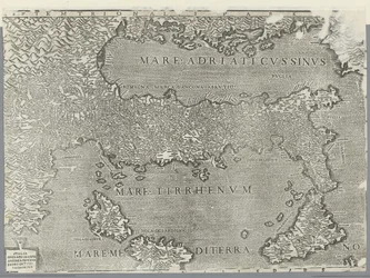Mapa de Italia