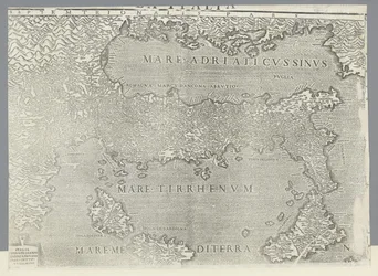Mapa de Italia