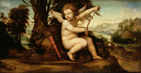 Cupido en un paisaje, c.1510