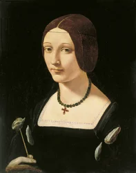 Retrato de una dama como Santa Lucía