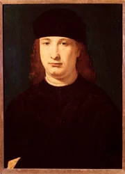 Retrato del poeta italiano Girolamo Casio