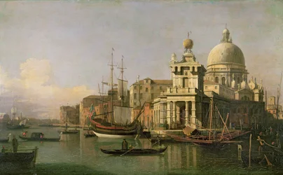 Vista de la Dogana y Santa Maria della Salute