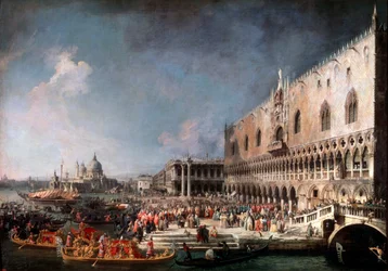 Llegada del embajador francés a Venecia, 1725-1726