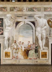 El Concierto, Salón Principal, c.1570 (fresco)