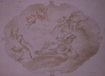 Triunfo de la virtud militar, c.1750