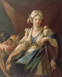 Judith y su criada con la cabeza de Holofernes, c.1710