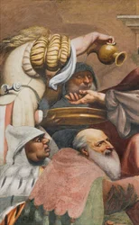 Nave central, tercer tramo sur, Subida al Calvario, Il Pordenone