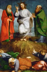 La transfiguración de Jesús, 1518