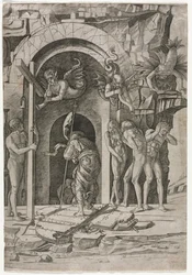 Descenso al limbo, c. 1490-1500