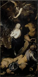 El martirio de Santa Catalina