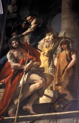 La coronación de espinas, pintura, obra de arte de Tiepolo, iglesia de Sant