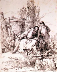 Hechicero Examinando Cráneos