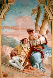 Angélica y Medor - Ilustración para 