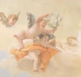 Gloria de los Ángeles (detalle)