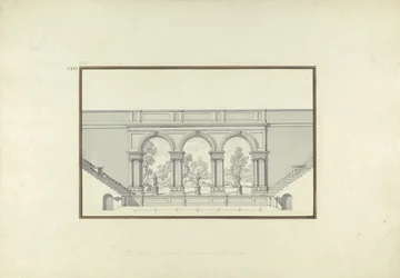 Reconstrucción del Segundo Teatro en Laodicea, c.1750