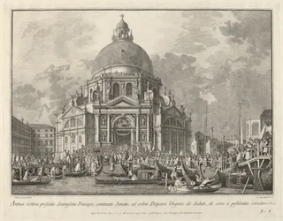 Visita anual del Dogo a Santa Maria della Salute