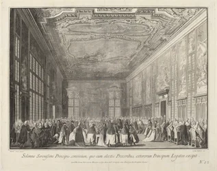 El Dogo entretiene a embajadores extranjeros en un banquete