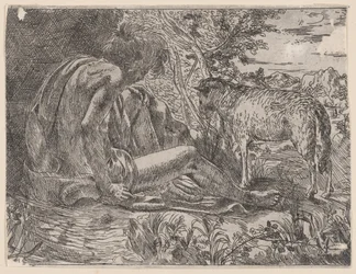 San Juan Bautista con un cordero, 1600-35