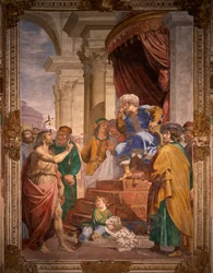 Juan el Bautista reprendiendo a Herodes Antipas