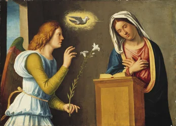 Anunciación a la Virgen, 1500