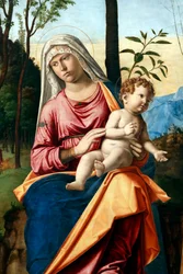 Virgen y Niño con los Santos Jerónimo y Luis de Tolosa