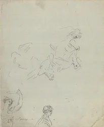 Estudios de figuras (verso)