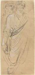 Estudios de una figura clásica