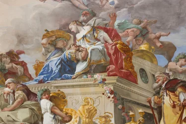 El sacrificio de Ifigenia (detalle)