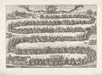 Procesión del Papa Inocencio XI a San Juan de Letrán