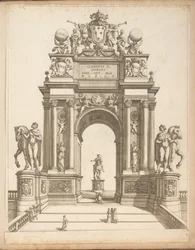 Arco Triunfal en honor del Papa Clemente X