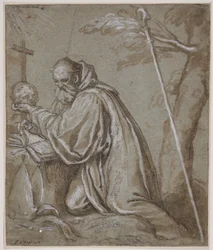 San Bernardo en penitencia