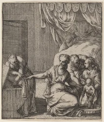 El nacimiento de la Virgen