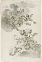 Cuatro putti