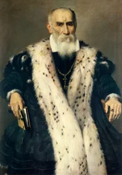 Retrato de Gian Gerolamo Albani, por Giovanni Battista Moroni (hacia 1525-1578), óleo sobre lienzo