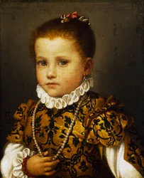 Retrato de una niña de la casa Redetti