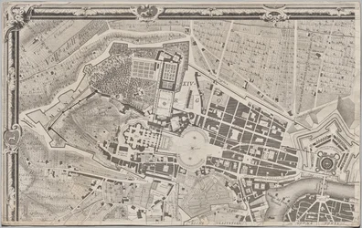 Nuevo mapa de Roma sacado a la luz por Giambattista Nolli en el año MDCCXLVII, conocido como La Pianta Grande di Roma