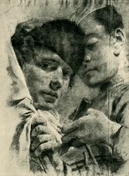 Tamborilero y abanderado, principios-mediados del siglo XVIII, 1943
