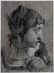 Cabeza de una joven (Barbara Piazzetta?)