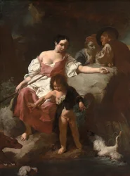 Escena pastoral