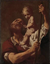 San Cristóbal llevando al Niño Jesús