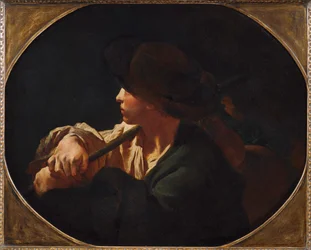 Joven pastor (pintura sobre lienzo)