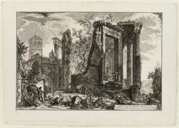 Otra vista del Templo de la Sibila en Tívoli, de Vistas de Roma
