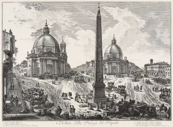 Vista de la Piazza del Popolo