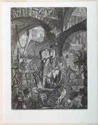 Serie Carceri, placa II