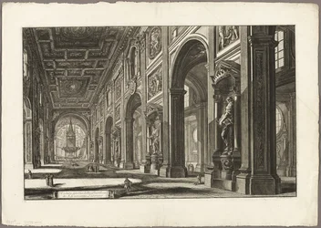 Vista interior de la Basílica de San Juan de Letrán, de Vistas de Roma