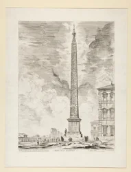 Obelisco egipcio, de Vistas de Roma