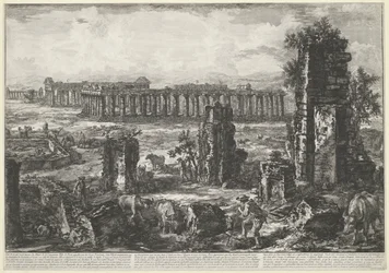 Muralla y templos de la ciudad antigua en Paestum Vue de ce qui reste encore des Murs A. de l