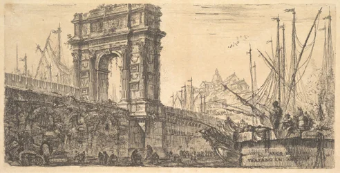 Placa 28: Arco de Trajano en Ancona